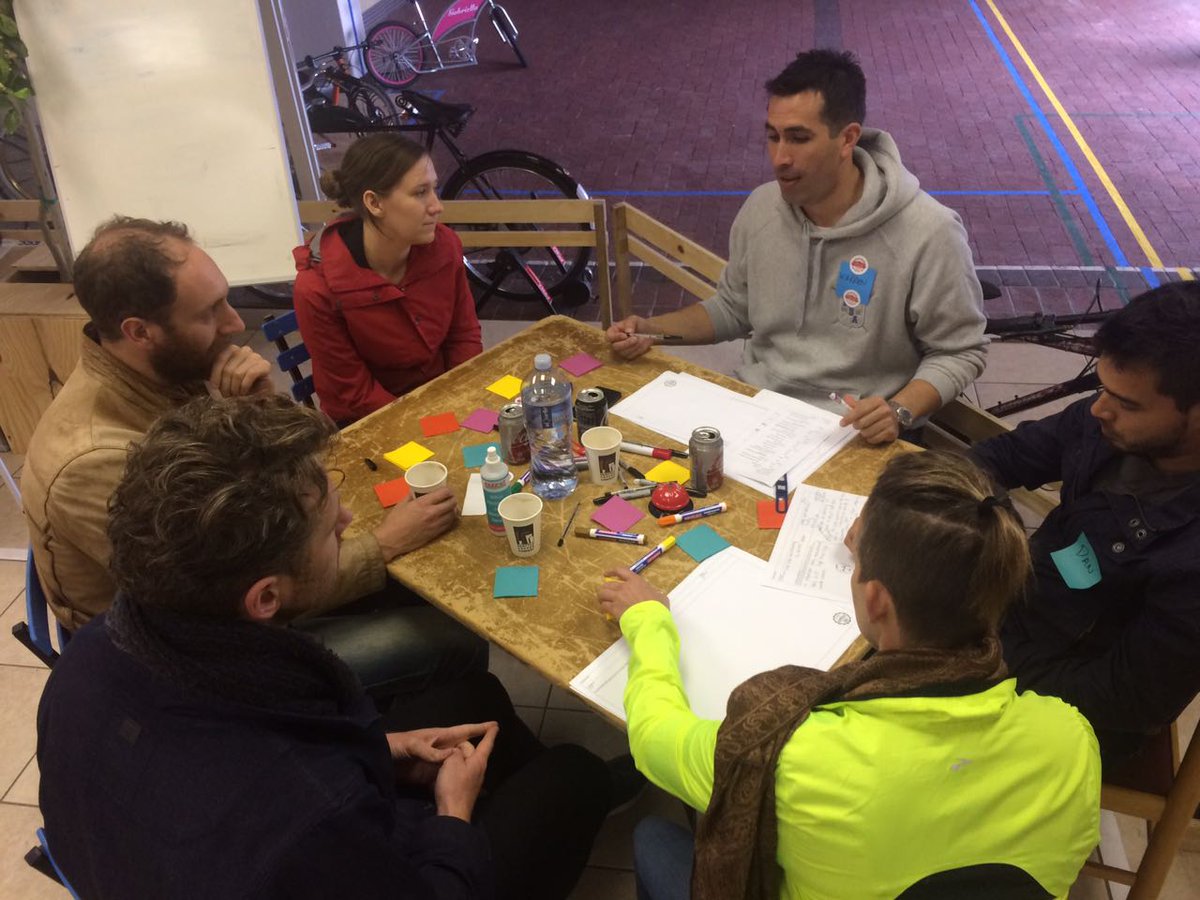 BikeHackCT's tweet image. Round#2 of #hacking started. Team#1 solving Manufacturing in Cape Town and Team#2 Bike storage in Townships. #2move @cocreateSA