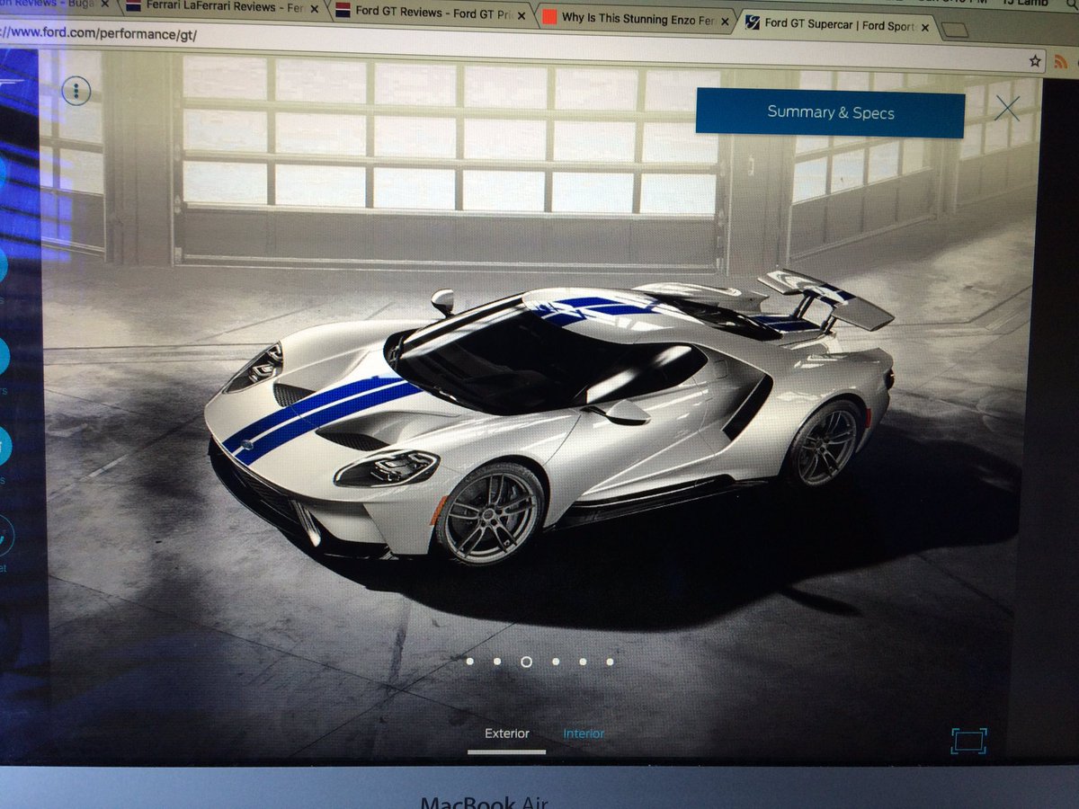 magnacars's tweet photo. My Ford GT, how would you spec yours? 🙈👍 https://t.co/QBWADUb55l