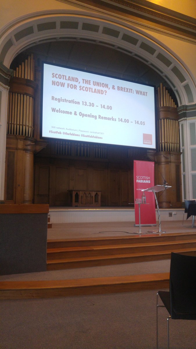 magcitizen's tweet photo. Citizen @ the #ScotFab conference "Scotland, the Union & Brexit: what now for Scotland? #Brexit #Scotland #EU https://t.co/Ayn2wexiaz