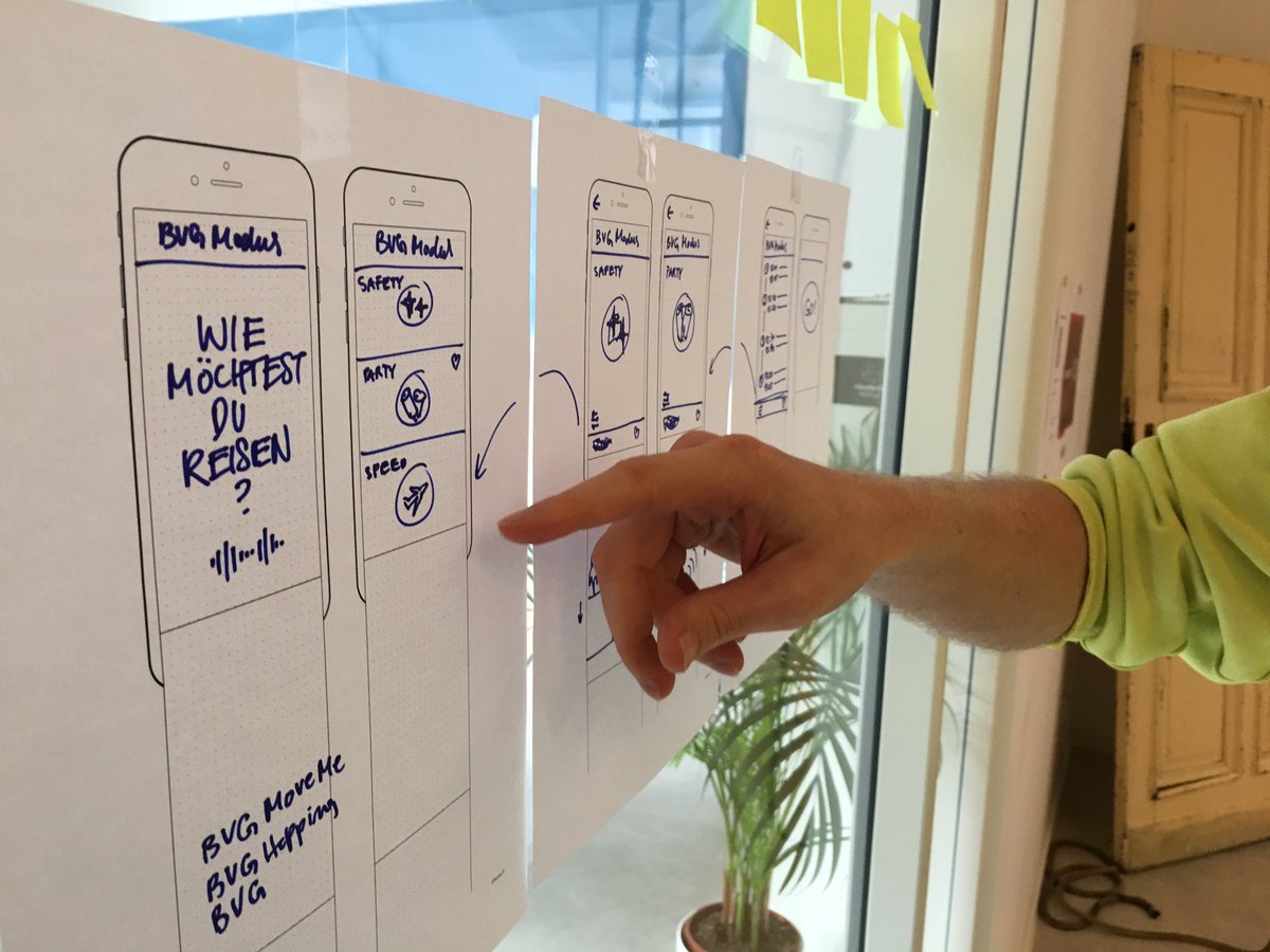 rueggenk's tweet image. UX Design Coaches from @aperto at work at #Ibmhackathon @AhoyBerlin