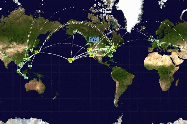 simonbaumer's tweet image. New destination on my #JetLovers flight map: YYC (Calgary, Canada) jetlovers.com/globe/1248/
