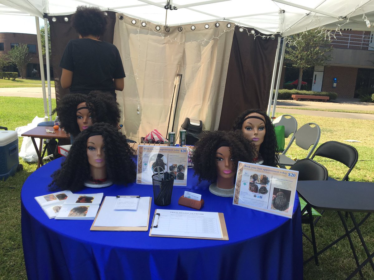 TressRelief's tweet photo. Please be sure to check our booth #27 @HBU Afrifest Houston 2016💙💚 https://t.co/LbtvQSQZCL