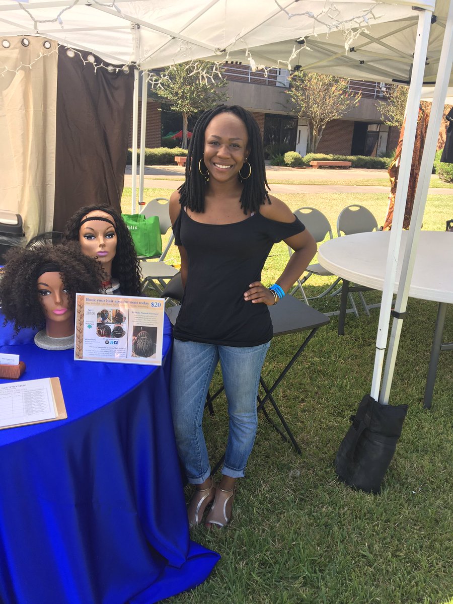 TressRelief's tweet photo. Please be sure to check our booth #27 @HBU Afrifest Houston 2016💙💚 https://t.co/LbtvQSQZCL