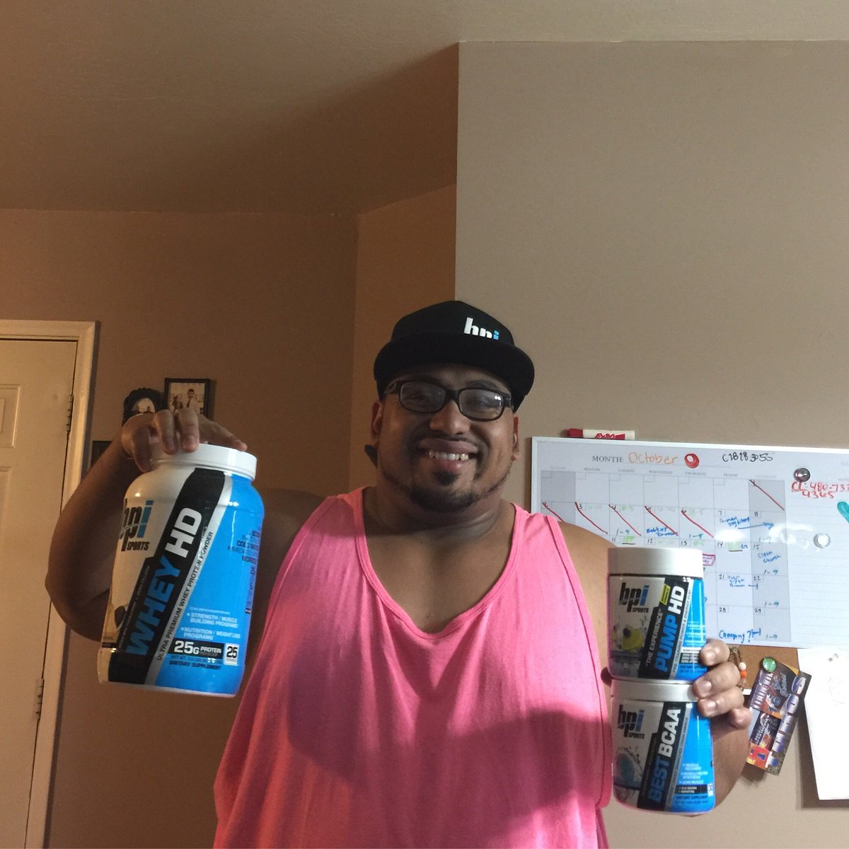Bazof's tweet photo. #breastcancerawareness #LIFTPINK #bpisports #teambpi #bpicampusrep https://t.co/PeoezF0xwY