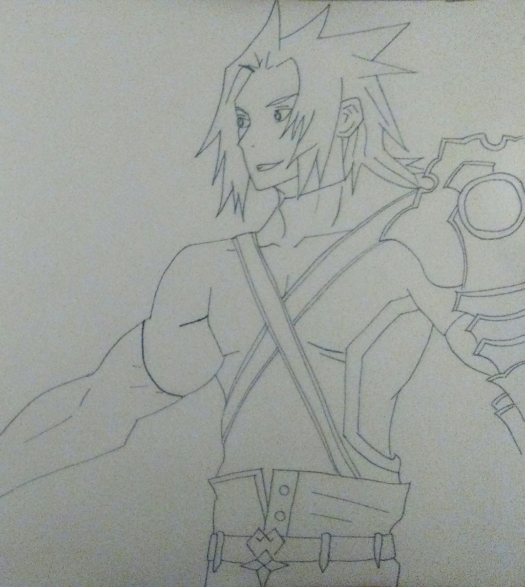 wxytodawn's tweet photo. #DrawingFinished
Terra from Kingdom Hearts. https://t.co/gRfS343Q8y