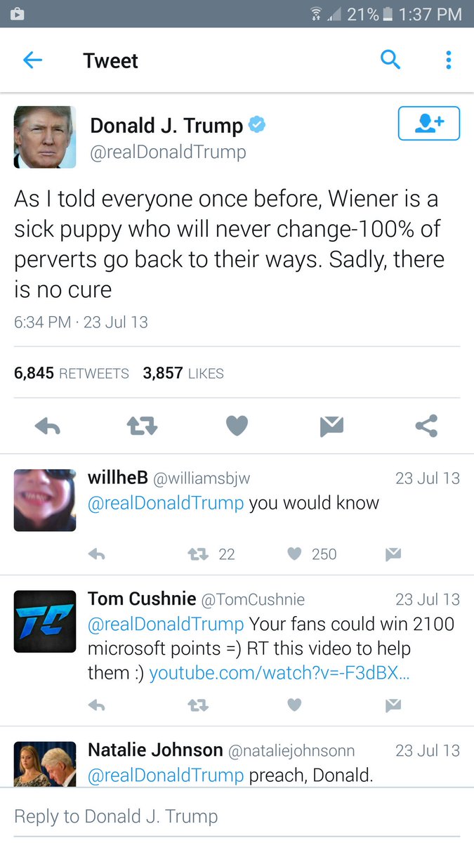 mpifonifunny's tweet image. @SmelOdiesOG @CNNPolitics @Steveo112562 Donald said it himself, 100% of perverts go back to their ways