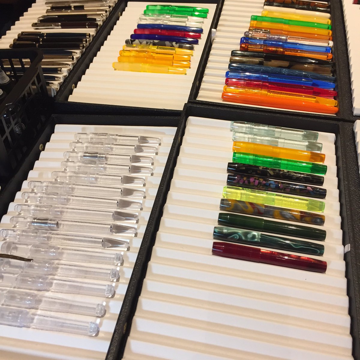 ColoradoPenShow's tweet photo. @1901FC protos are out at the 3rd annual Colorado Pen Show!
#copenshow2016 #coloradopenshow #ink https://t.co/2xs7fT2OWv