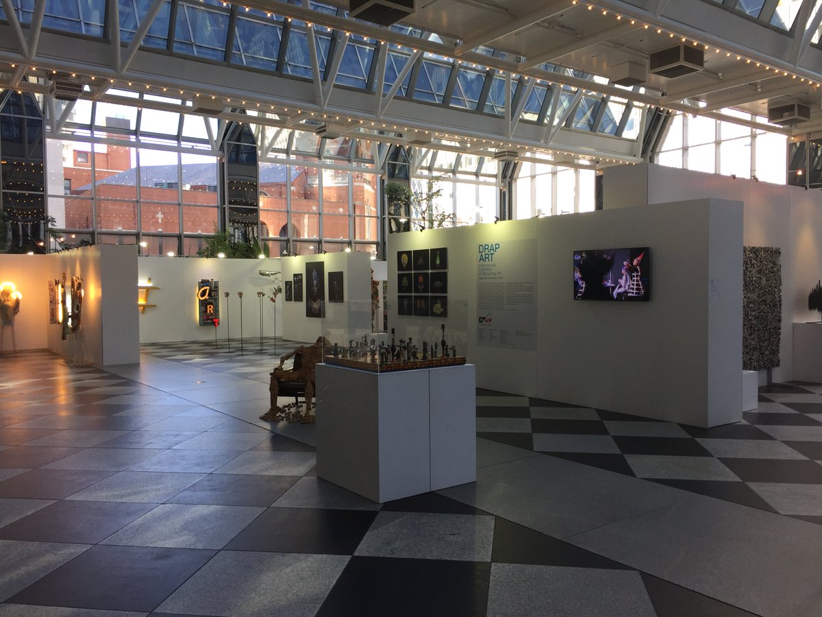 Today's your last chance to see <a href="/DrapArt/">Drap-Art</a> in the PPG Wintergarden, closing reception free &amp; open to the public, 4-6pm