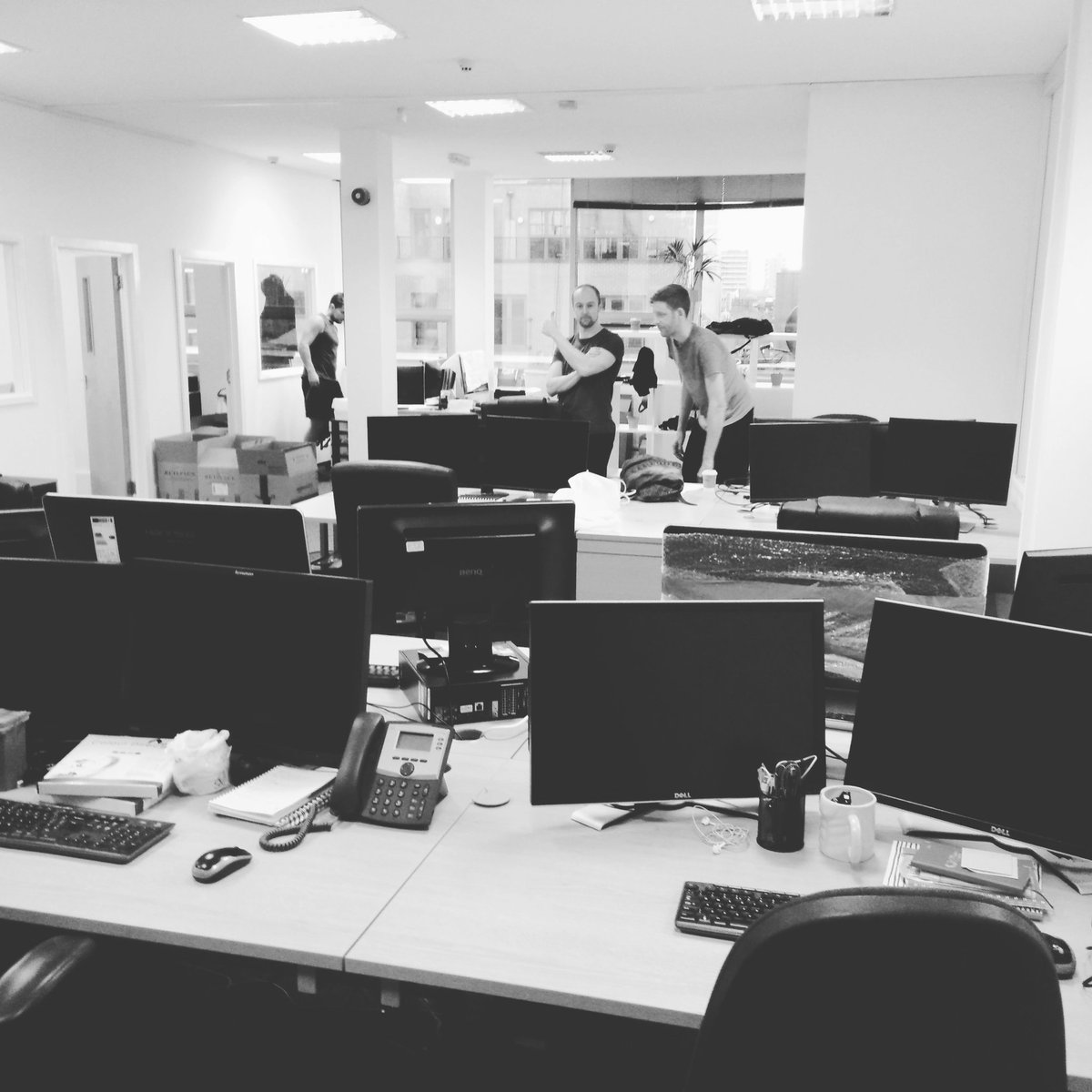 RHJOfficial's tweet photo. Been at the new office today, looks brilliant. Can't wait to start Monday. πβππ #Digitl #PixelD https://t.co/wzb6LwiJQM