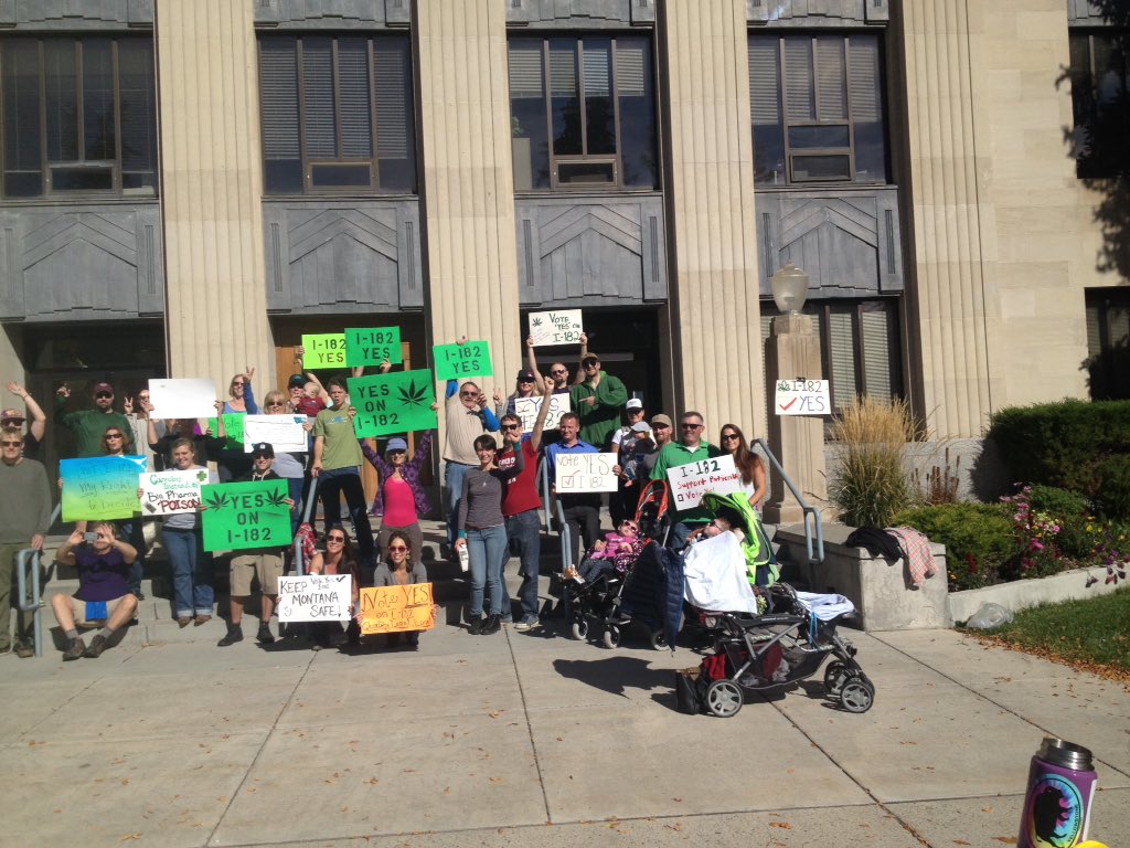 GPANBzn's tweet photo. #I-182 rally #Bozeman https://t.co/aHLp8lZQ7s