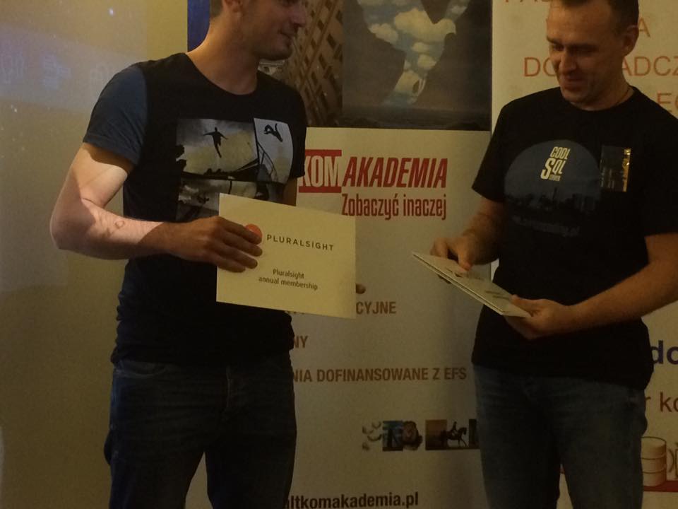 SiriusCoding's tweet image. Znamy zwycięzców #siriuscoding #sqlserver2016 #hackathon @PLSSUG @SzkoleniaAltkom @HelionPL @redgate @ApexSQL @pluralsight @JCommerceSA