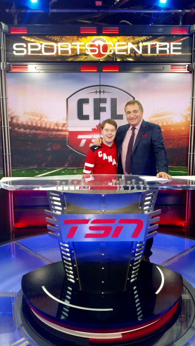 Special thanks to <a href="/GinoRedaTSN/">Gino Reda</a> for the visit during my tour of <a href="/TSN_Sports/">TSN</a> and all of the great advice about sports broadcasting!