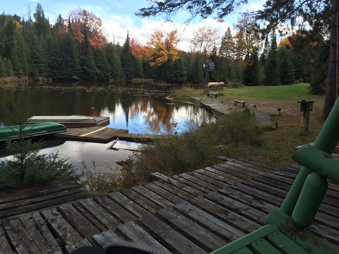 Family owns the land around a small lake in Northern Ontario. Spending Canadian Thanksgiving appreciating<a href="/tag/spoiled"class="tags"><span>#spoiled</span></a>