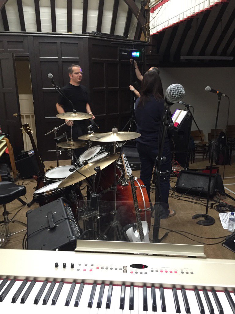 WeAreReadyOrNot's tweet photo. Setting up in Eton! Happy Birthday, Sarah! https://t.co/OCh2i34lYV