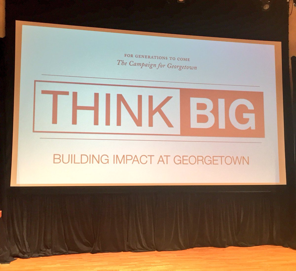 GUAlumni's tweet photo. Excited to see @SonalRShah, @sreedhoward, Dr. Pagan, @LGostin, @namullaji & @RandyBassGU share the wide-ranging impact of #GUforGenerations! https://t.co/tAbhw0Z9em
