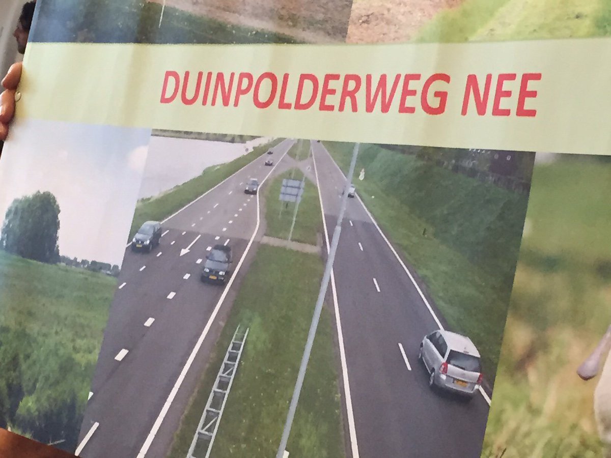 Wat houden we over? Als we zo doorgaan? We zijn op de foute weg #Duinpolderweg