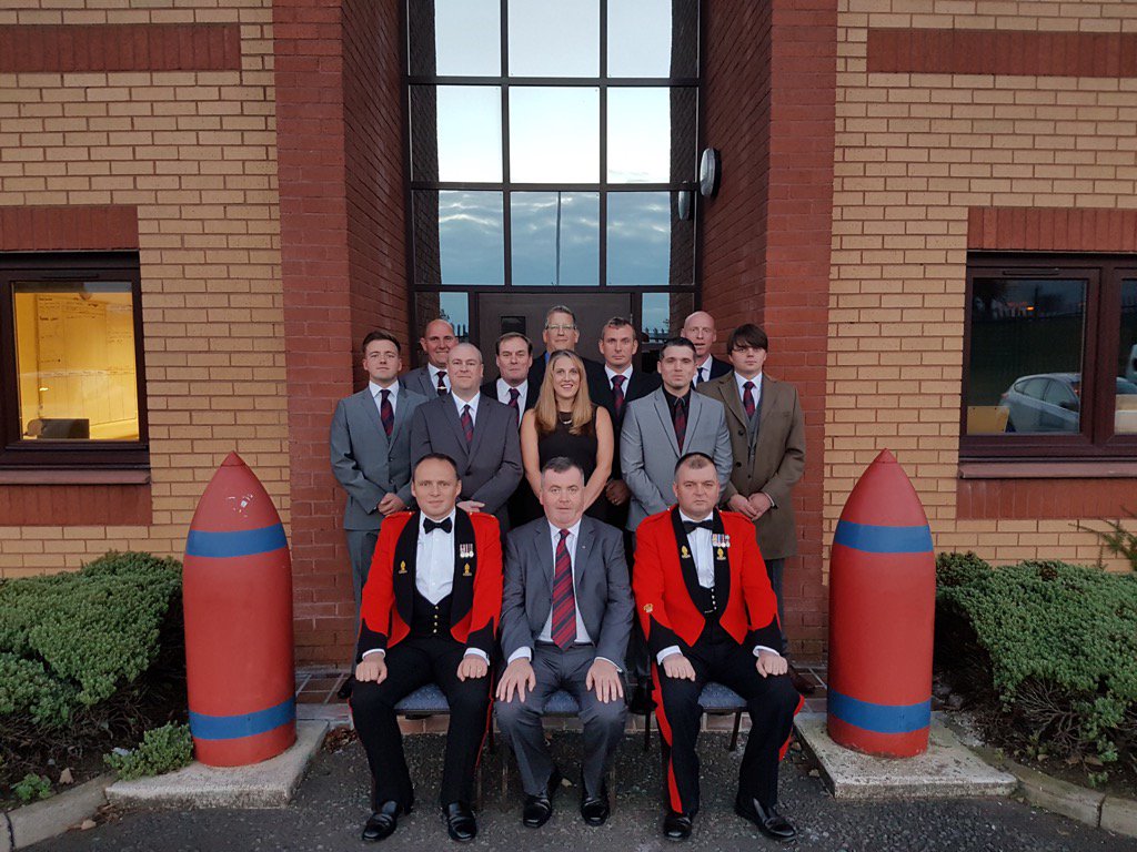 102 Squadron's Corporals' Mess is all set for dinner!