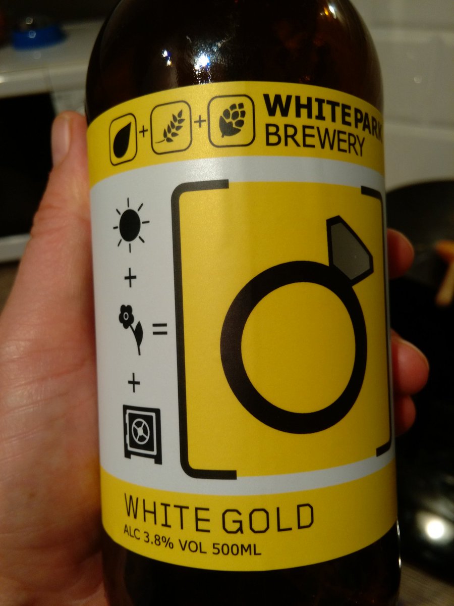 GoodBeerTweet's tweet photo. Local session brew to pair with my daughter's chilli

@WhiteParkBeer White Gold 

#RawHopTalk https://t.co/fqNQ6jIkwL