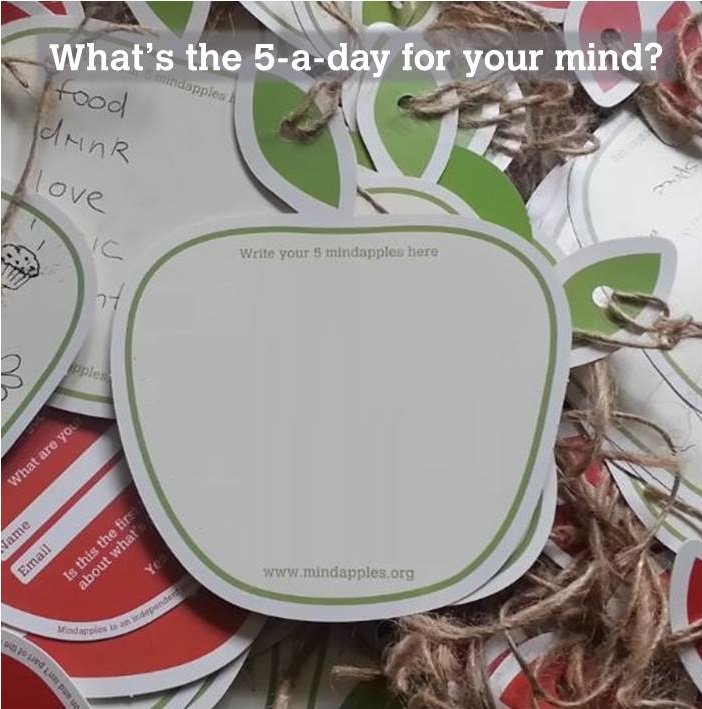 mindapples's tweet photo. Want to start a chat about #mentalhealth at #freshers16?
"What's the 5-a-day for your mind?"
https://t.co/tWYQnkFVPO https://t.co/BLPonDynIe