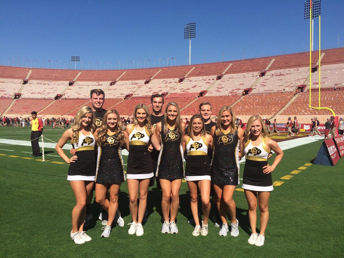 CUSpiritCoach's tweet photo. Ready to cheer on our Buffs against USC!  #therise #gobuffs https://t.co/QZlnFBruks