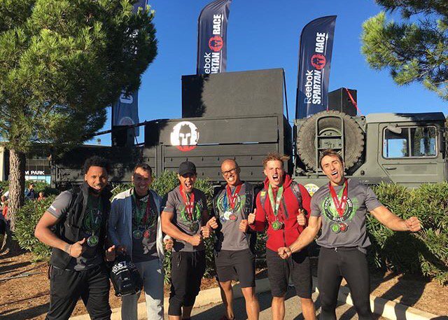 HCT_TEAM's tweet photo. They did it!!! #trifecta #beast #sprint @GaetanAppriou @arnault_paret @AntonyAthle92 @VilleAntony @SpartanRace https://t.co/iRo7q7dd0x
