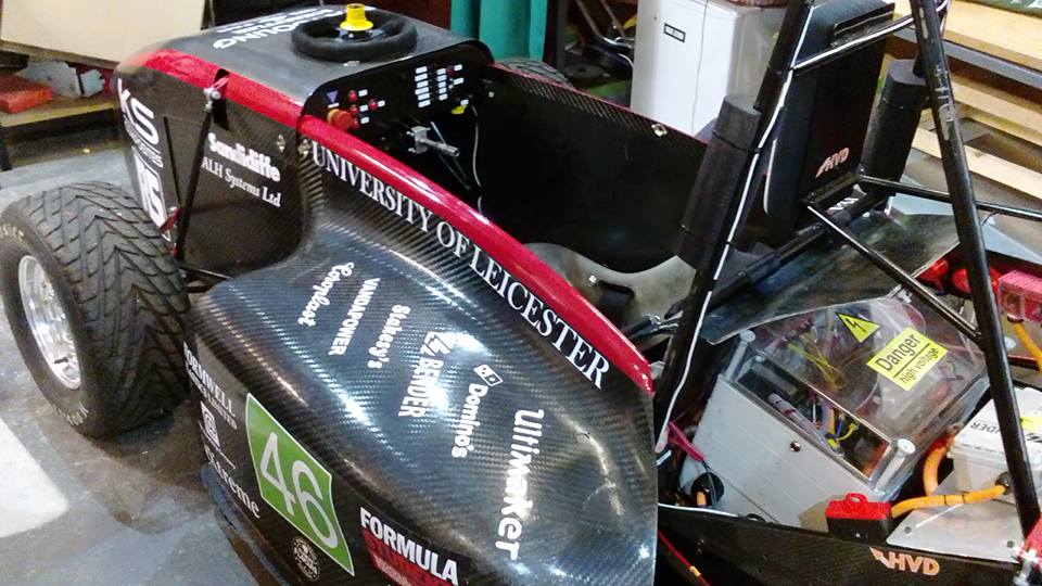 UlmkL's tweet photo. Some photos from the UoL Racing Garage Tour today! @LeicesterRacing #FormulaStudent https://t.co/E4PKWaGULT