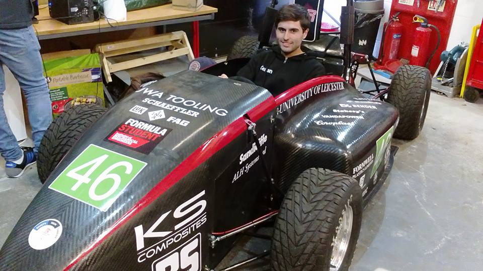 UlmkL's tweet photo. Some photos from the UoL Racing Garage Tour today! @LeicesterRacing #FormulaStudent https://t.co/E4PKWaGULT