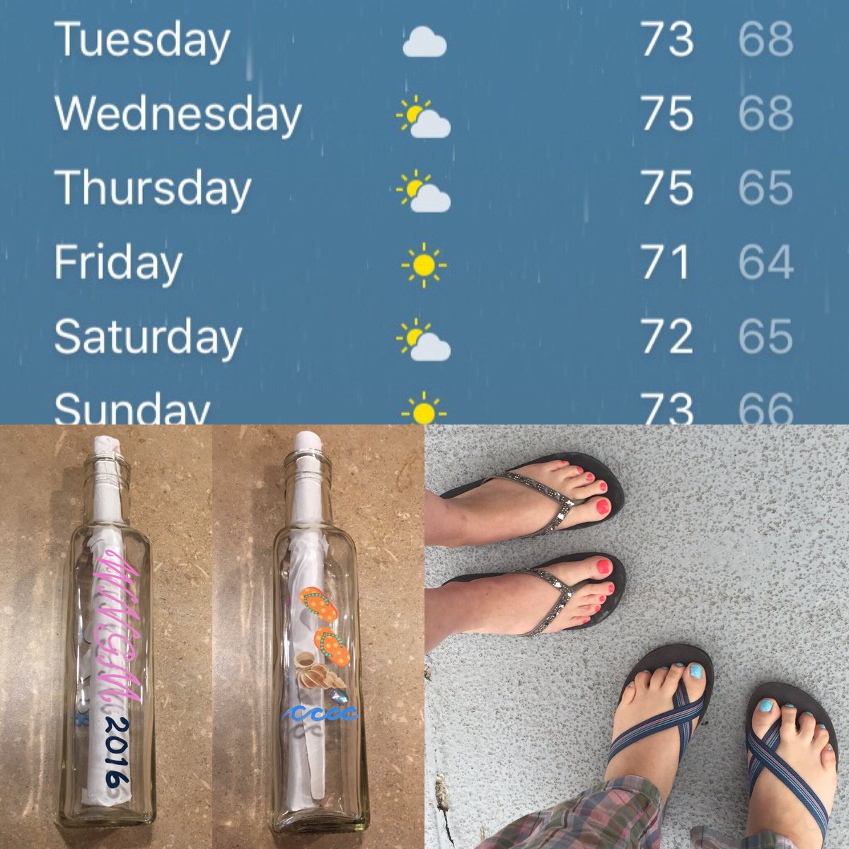 Invite? ✔️Pedicure?✔️ Weather?✔️<a href="/BeckyLLewis/">BECKY LEWIS</a> and I are ready! Honored to be invited! <a href="/diamondcaryn/">Caryn</a> <a href="/pam_winters/">Pam Winters</a> #WeathersColderHere #MMT