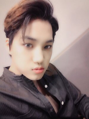 [TRANS] 161008 FROM KAI

We'll wait for the Lotto stage patiently ♡