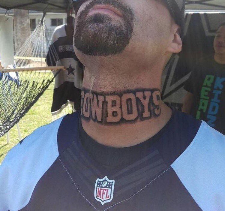 Jon Machota on X: "Searched Dallas Cowboys tattoos https://t.co/DeX82Gnh2Y" / X