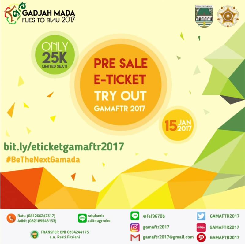 GAMAFTR2018's tweet photo. #BeTheNextGamada https://t.co/DKKE6TxMbQ