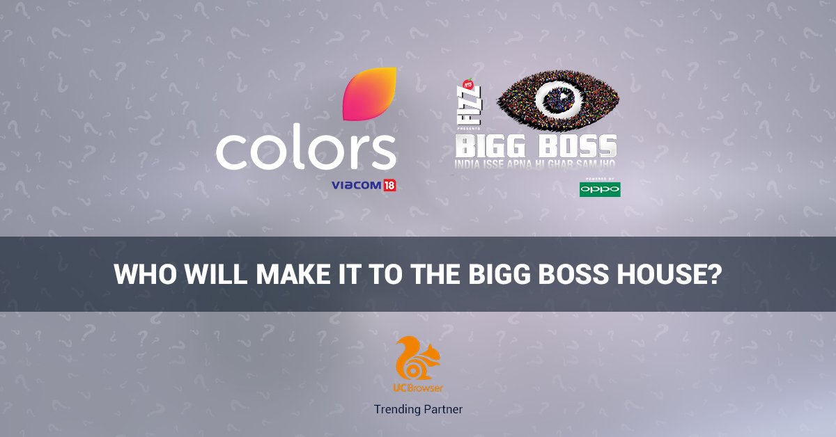 UCBrowser's tweet photo. Here are the probable contestants of Bigg Boss! https://t.co/F7dJDK88Ez #BiggBossOnUC https://t.co/mAfdjIREZC
