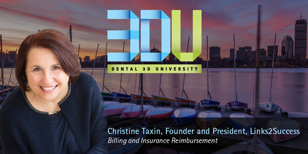 Gendex's tweet photo. Christine Taxin teaches “Billing &amp; Insurance Reimbursement” and how to earn extra income from CBCT scans. https://t.co/0V1BtzXWkg https://t.co/YwV3bPyHFn
