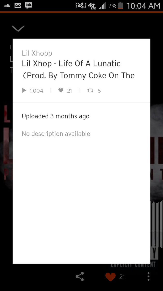 _spamki's tweet photo. Ya gool fw ma brudda trakk!  Jit jus hit 1k now bruh ya sleep fr go bump dis #FREEXHOPP @_uhricky https://t.co/32kTtuiqrC