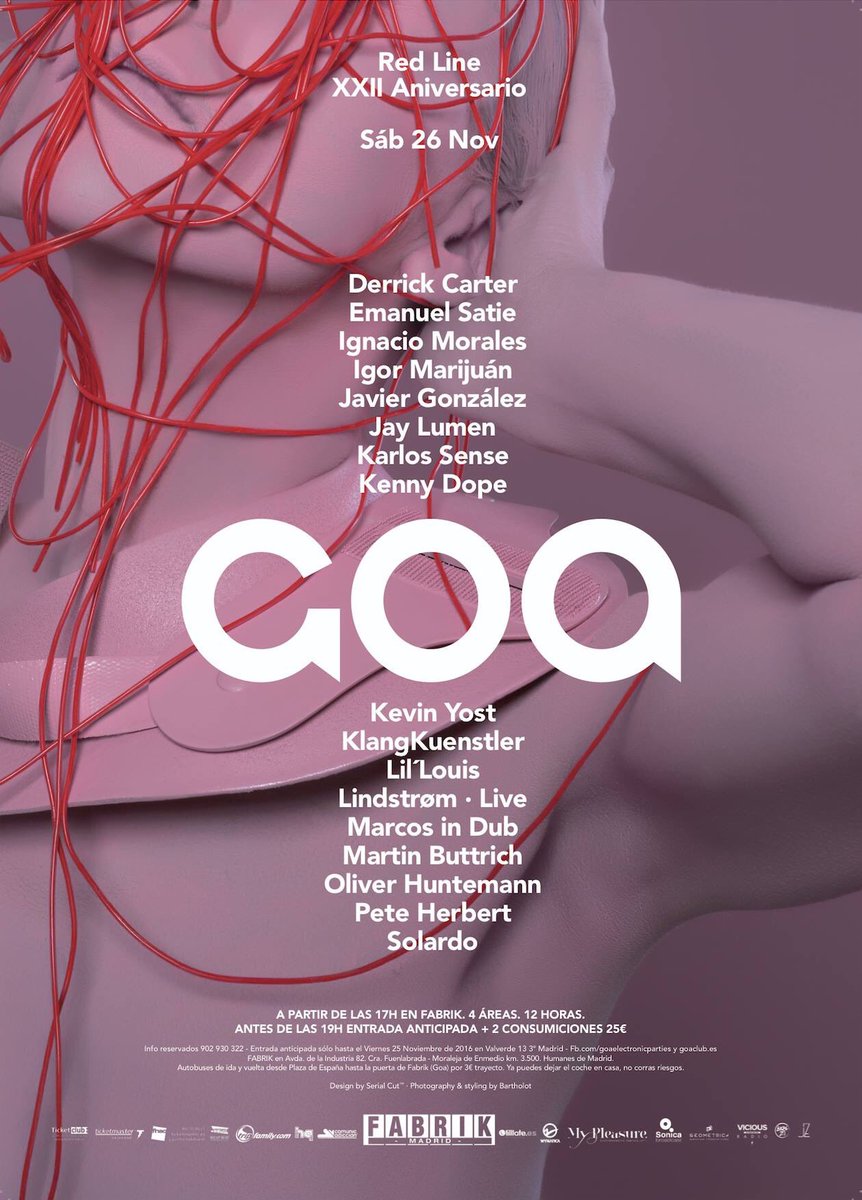 XII aniversario <a href="/GoaClubMadrid/">GoaElectronicParties</a> #Sabado26 #noviembre #electronica #musicon #clubbing #Goa #madrid