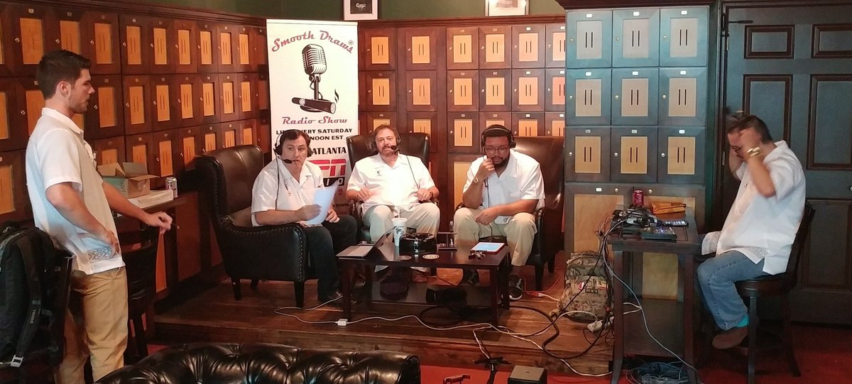cigarweekly's tweet photo. We're live on the air! Am1230 in Atlanta, streaming on @SmoothDraws https://t.co/zwQBlNyORx #cigars #cigarweekly #cigarlife https://t.co/iika1daOSa