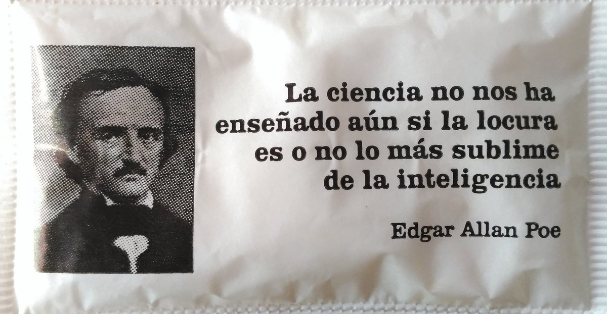 JhavierBermudez's tweet photo. La ciencia no nos ha enseñado aún si la locura es o no lo más sublime de la inteligencia https://t.co/vvITxiST72