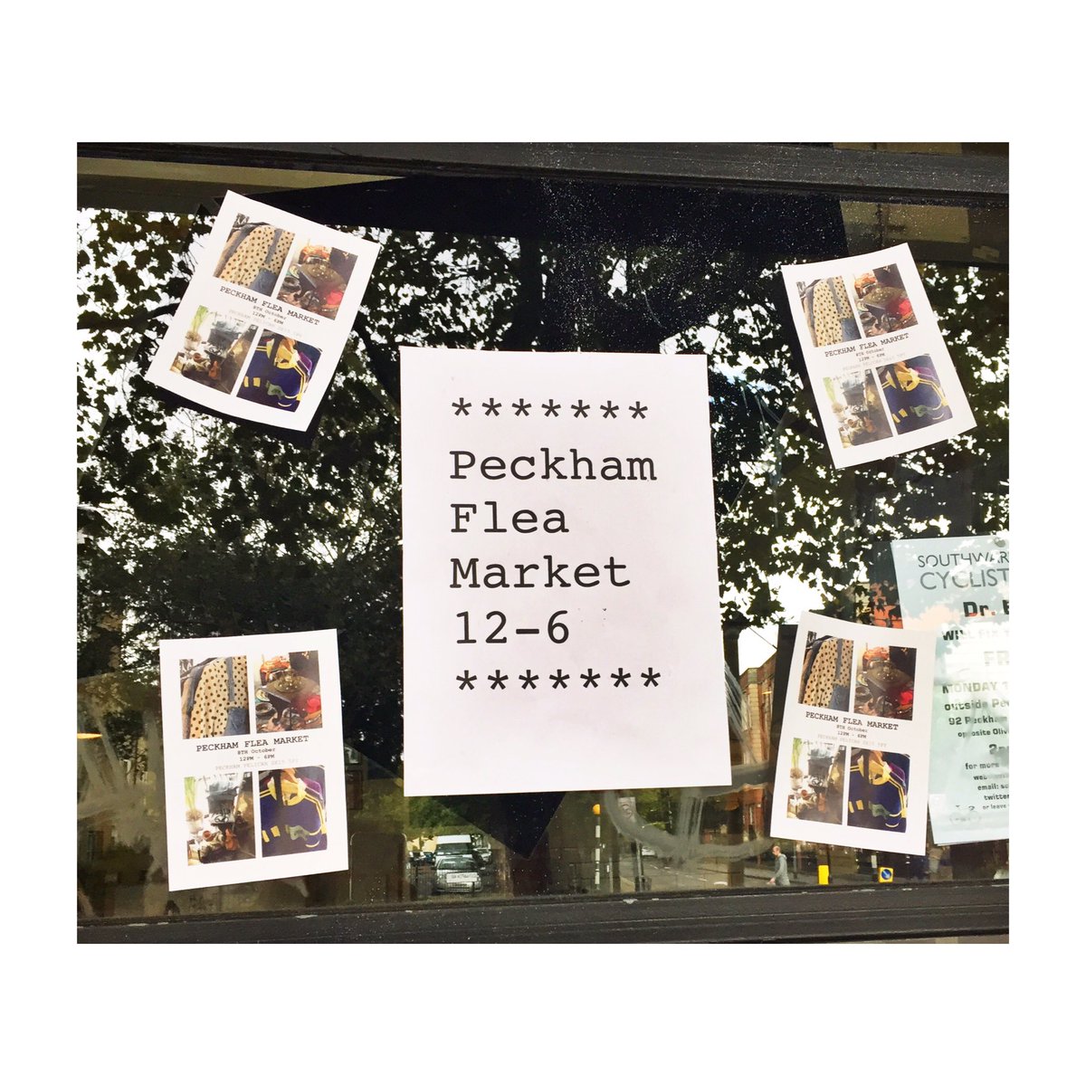 PeckhamFlea's tweet photo. ☝🏻️We're here come see us ☝🏻️ open til 6pm @PeckhamPelican @BrokeinLondon1 @peckhampeculiar #thingstodoinlondon #londonevents #peckham https://t.co/jL6ZCL8Ql0