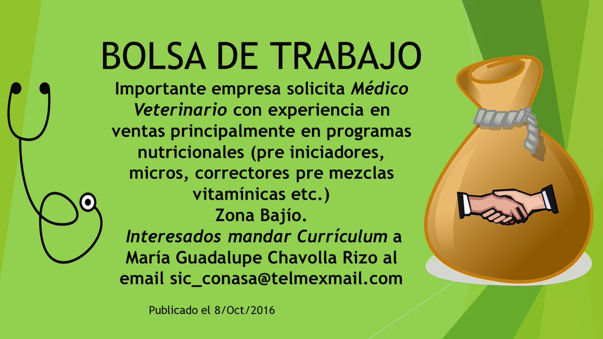 VisionPorcina's tweet image. ¡Excelente oportunidad de empleo!
visionporcina.com/bolsa-de-traba…