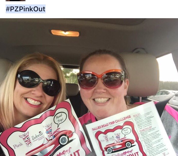 PinkZebraHome's tweet photo. On the Road to Rallies! #PZPinkOut 💟 https://t.co/BP66oSjHUv