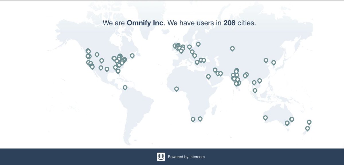 kabandisaikia's tweet photo. .@getomnify crosses 200 cities! #HappySaturday #Milestones #GlobalSAAS cc @manik_me @01_anubhav https://t.co/DbzyHFs7jf