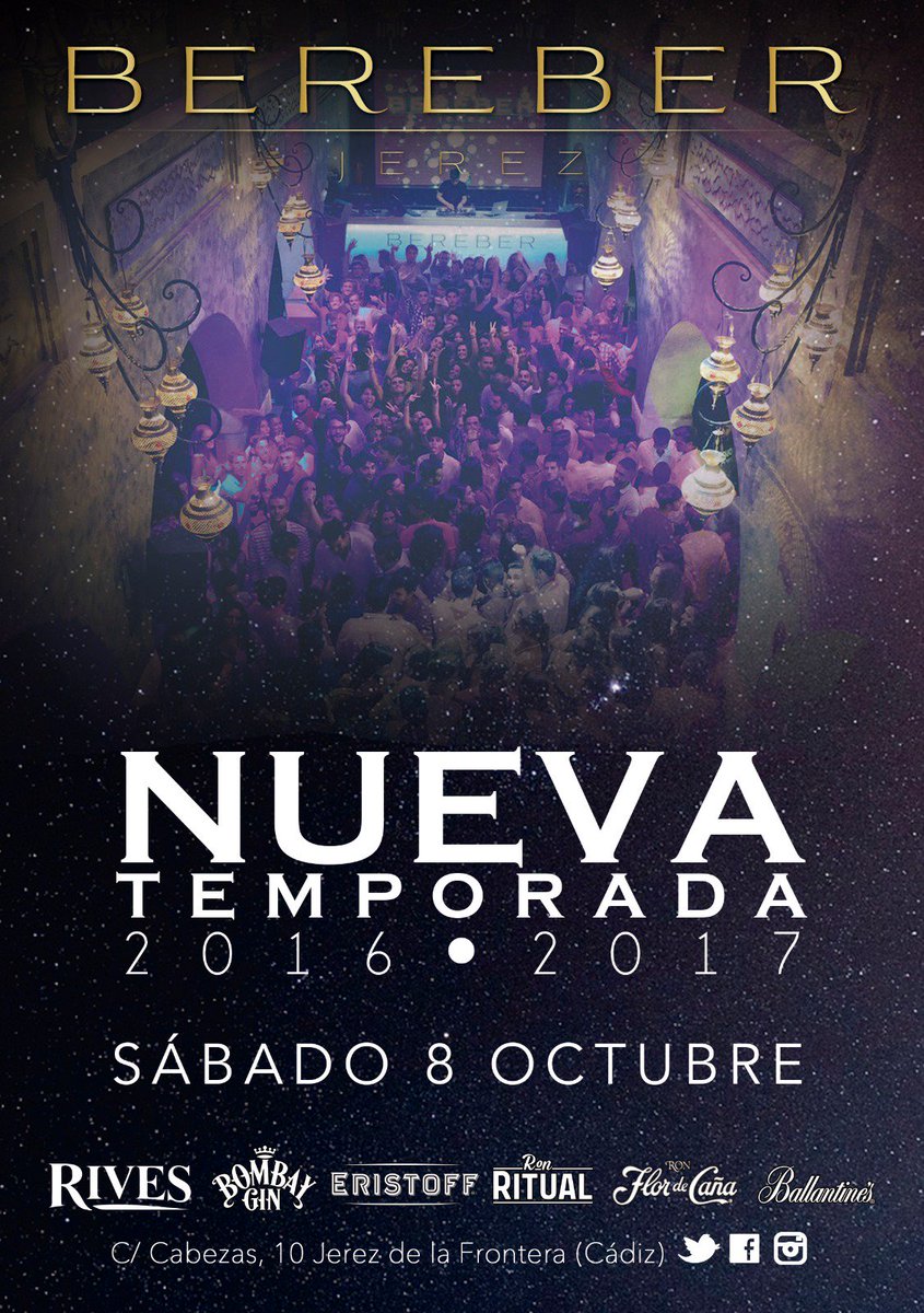 Arrancamos la nueva temporada con los reservados completos y una lista enorme de asistentes! 
😍Y como dj <a href="/CarlosSlork/">Carlos Slork</a> 😍
WE  L❤VE  BEREBER