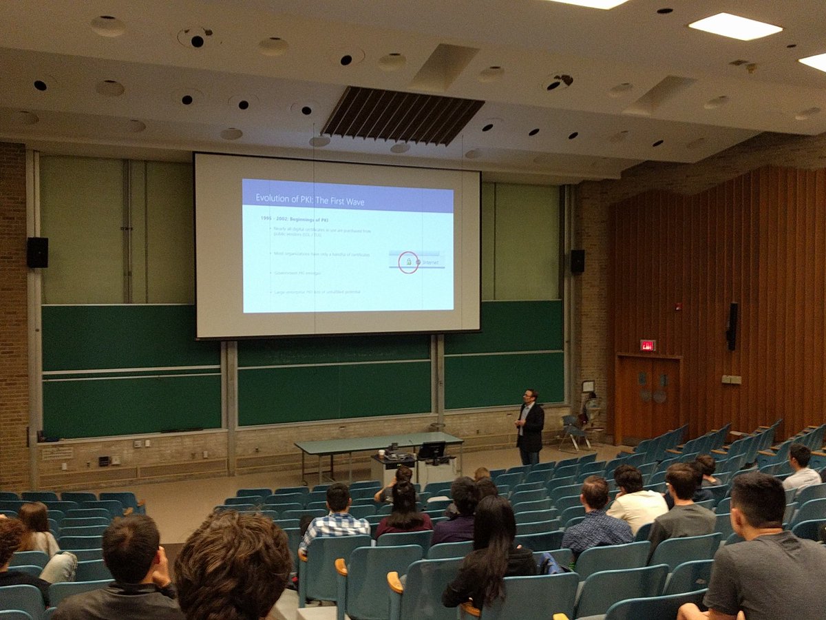 brenns10's tweet photo. What is PKI and why should you care? Ted Shorter is telling us right now at #linkstate. https://t.co/SoZgFXuW1Z