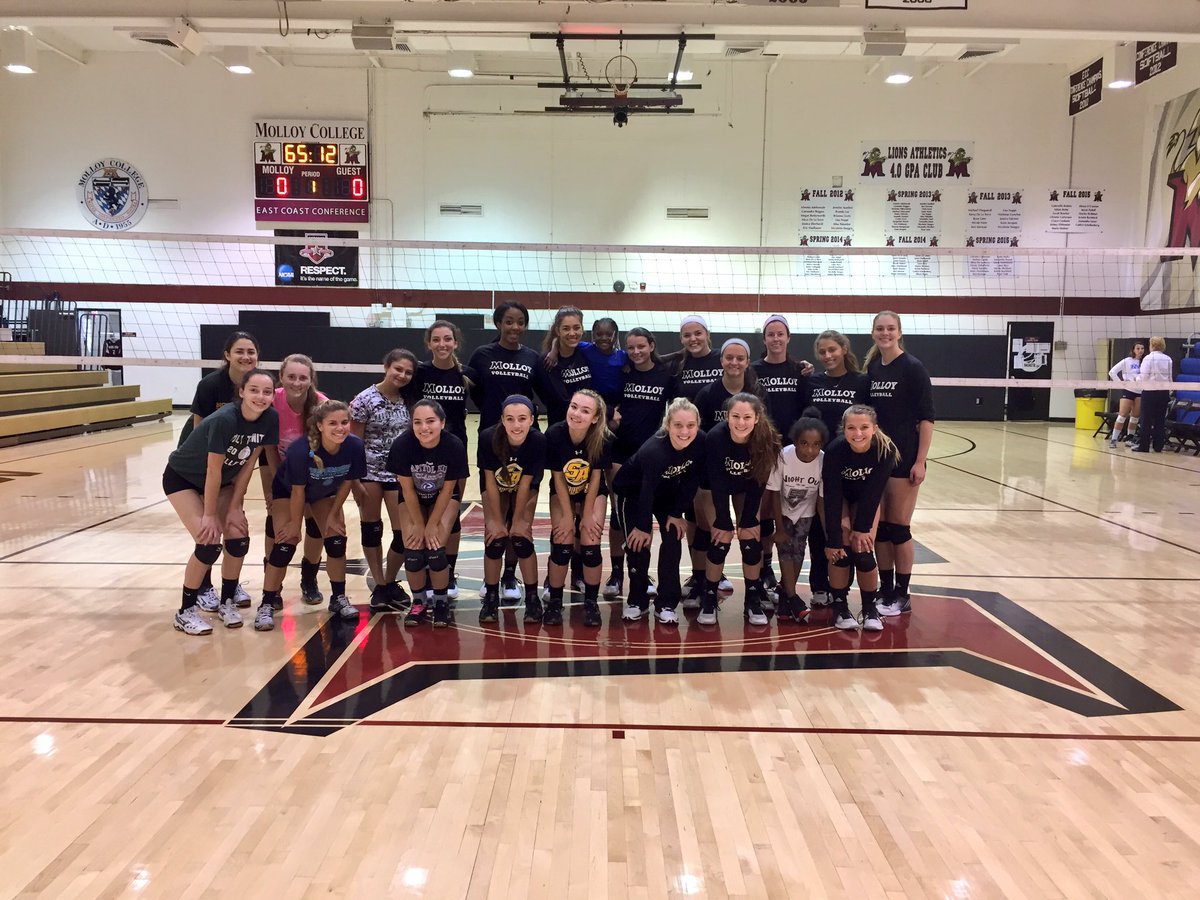 Molloy College VB tweet media