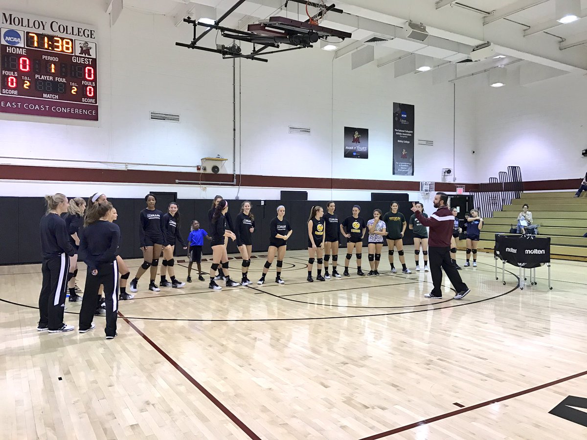 Molloy College VB tweet media