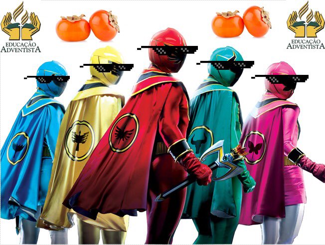 PRdaADV's tweet photo. Parece que alguém não deu as caras , mais um trabalho feito com sucesso dos Power Rangers. #CapamOnFire #MegaZord https://t.co/37jkCXwCFR