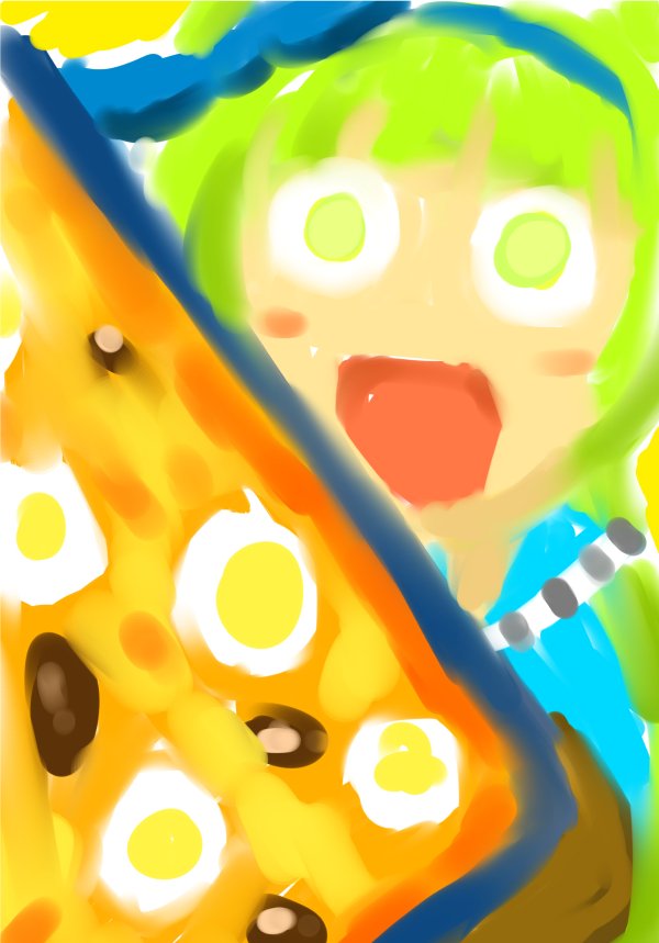ミリオン四コマ。エレナと環の漫画を描きました。 
