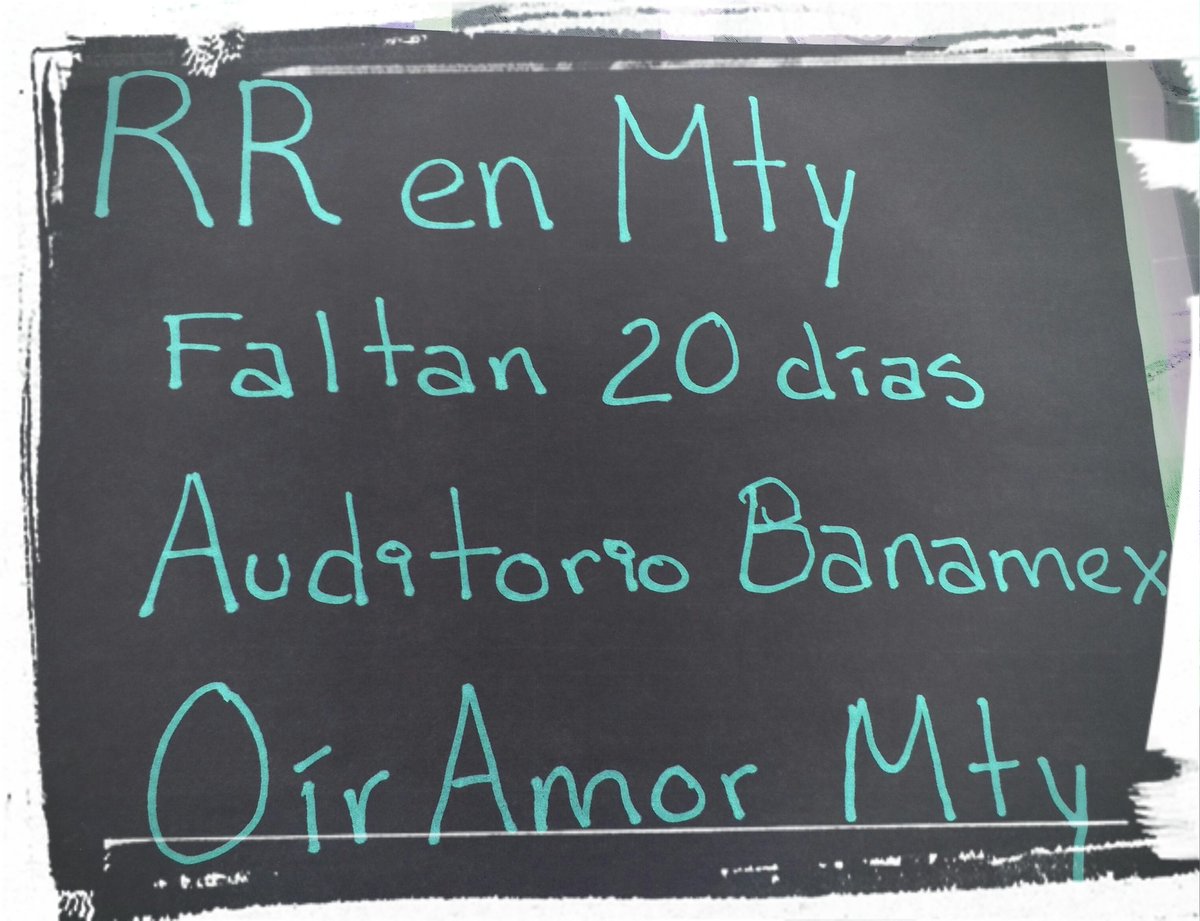 OirAmorMty1's tweet photo. @RioRomamx en Monterrey, a sólo 20 días! 😱
Boletos en taquilla del @AuditBanamex y Ticketmaster, corre por tus boletos! 🏃🎫
#TourVivámoslo 😉 https://t.co/UiWipWDjGi