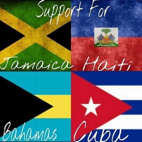 CCGarriseauxn's tweet photo. #SUPPORTAndPRAYERS For #BAHAMAS #CUBA #HAITI #JAMAICA https://t.co/1rB5iidZmg