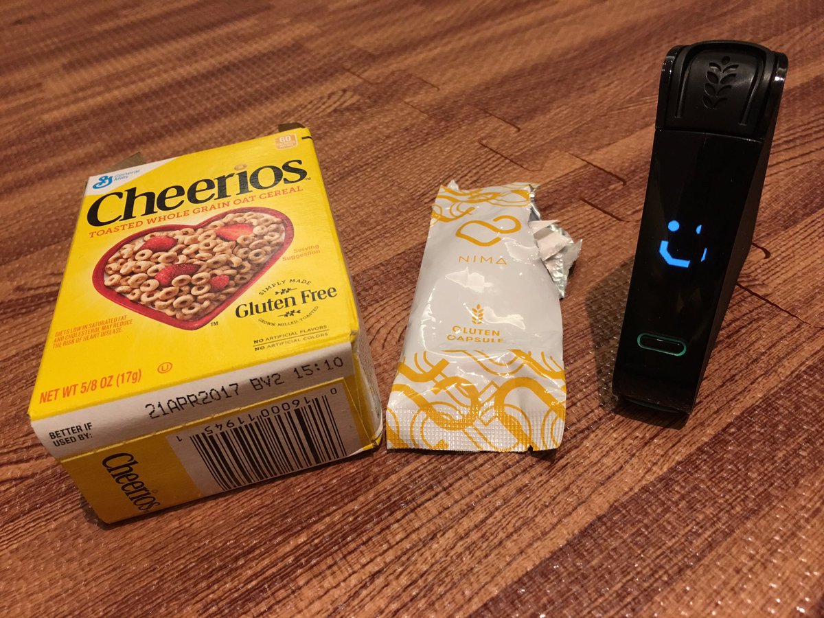 CeliacBeast's tweet photo. Yep these @cheerios are #NimaTESTED #glutenfree @NimaSensor #BlogHerFood16 #NimaRoadTrip https://t.co/GNRoYxO0Bg